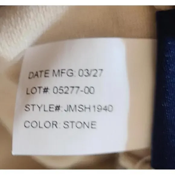 Johnnie-O Khaki Golf Shorts Men 35 Gray Chino Flat Front Outdoor Casual - Picture 7 of 11